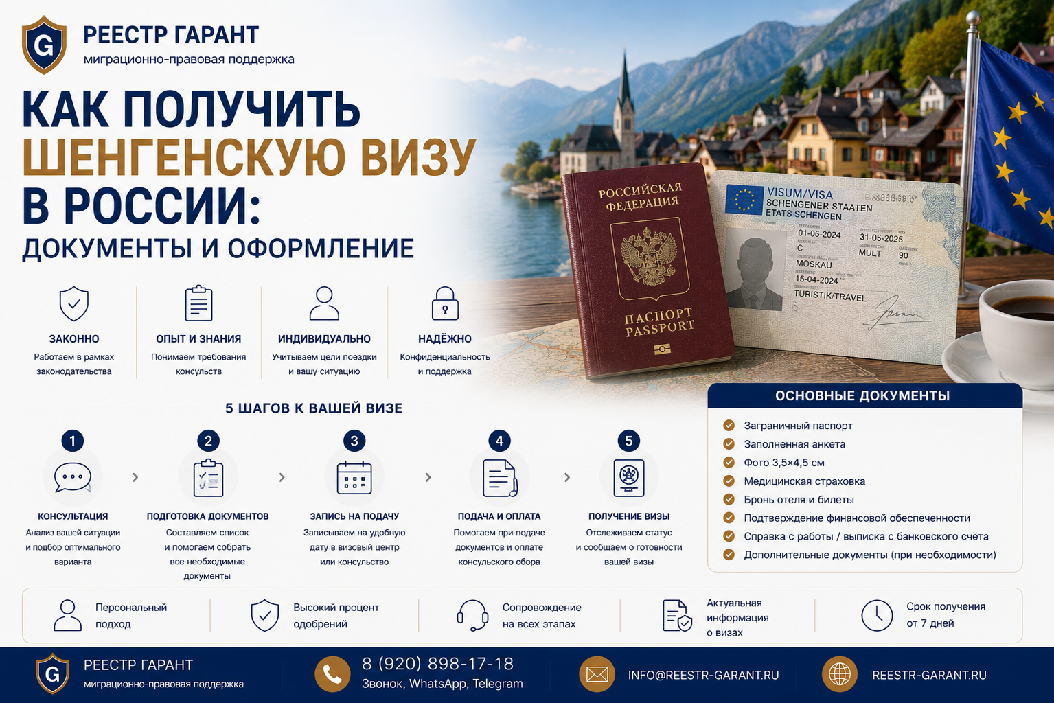 Образец документа — Как получить шенгенскую визу в России: документы и оформление