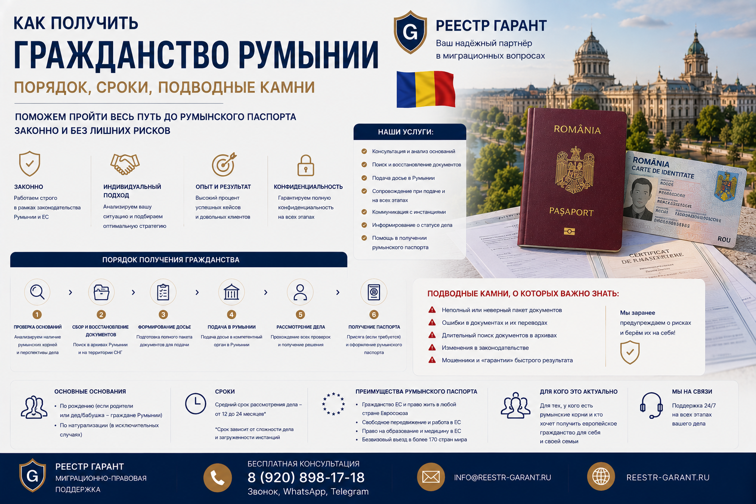 Образец документа — Как получить гражданство Румынии: порядок, сроки, подводные камни
